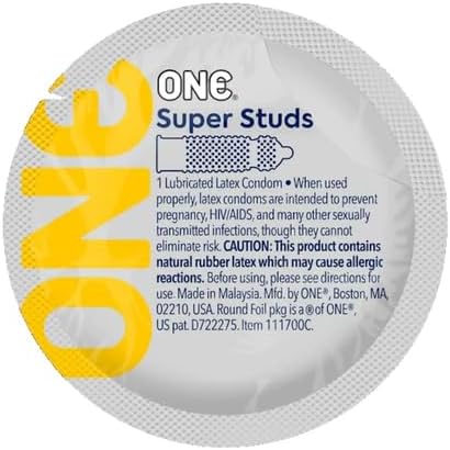 ONE Super Studs Condoms (Formerly 576 Sensations) 24 Pack