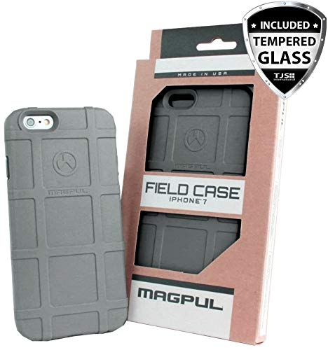 Case for iPhone 7 / iPhone 8, with TJS [Tempered Glass Screen Protector]