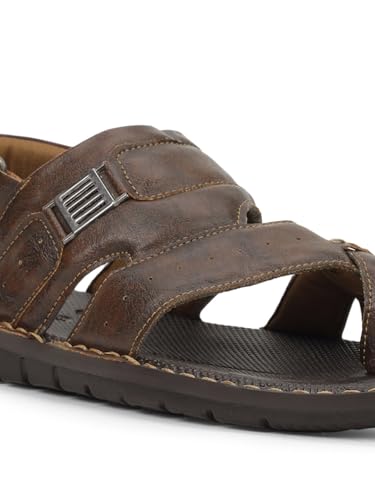 Image of Bata Men's Sandals | Stylish, Comfortable Footwear for Everyday Wear | Durable, Breathable Supportive | Perfect for Casual, Outdoor Summer Activities