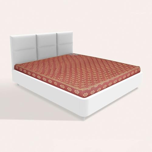Image of Interio by Godrej Vurv Double Bed Foam Mattress (72 x 48 x 5 Inches), 1-Year Warranty, PU Foam