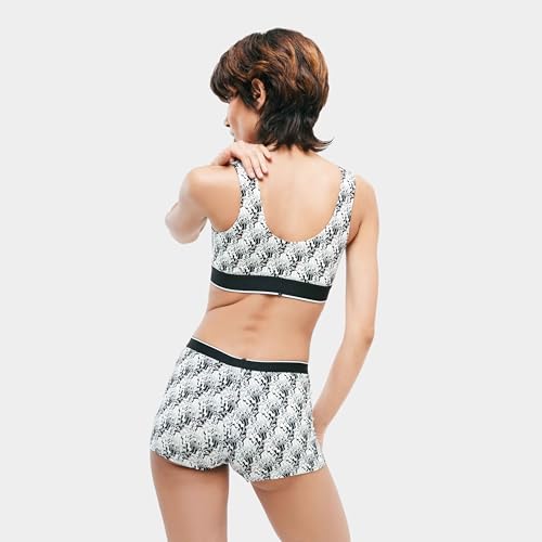 Image of Bummer Women's Proactive Wireless Non Padded Sports Bra | Micro Modal Anti Bacterial & Full Coverage