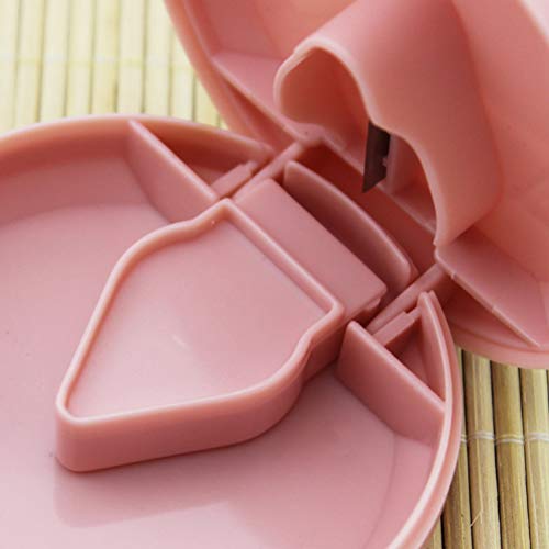 SUPVOX Tablettverdeler rond kunststof tablettensnijder pillensnijder (roze) - Image 6