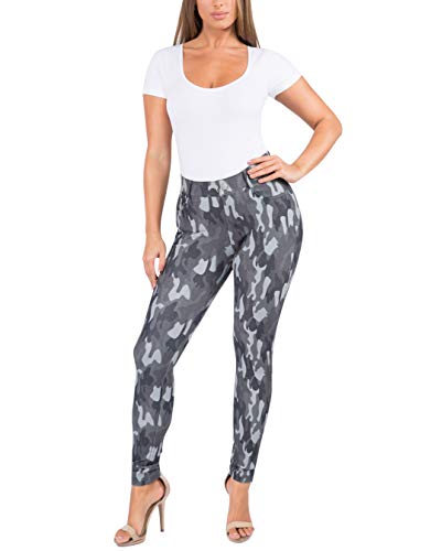 Image of YELETE Women's Basic Five Pocket Stretch Jegging Tights Pants