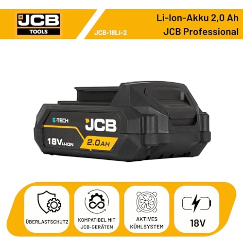 Batterie Lithium-ION 18 V JCB E-Tech à charge rapide et légère - 3