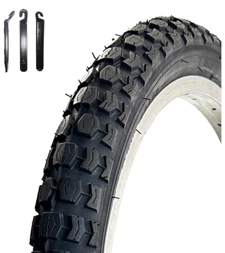 VEE Rubber V092 57-406 - Neumático para bicicleta (20 x 2,125 cm, incluye desmontador de neumáticos maxxi4you de 20 pulgadas), color negro