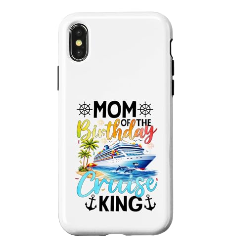Mom Of The Birthday �N���[�Y �L���O �x�� ���j�� �X�}�z�P�[�X iPhone X/XS �p