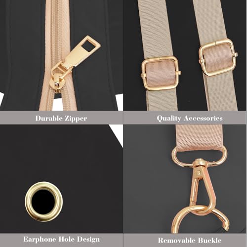 KAHHZA Convertible Sling Bag Crossbody Backpack For Women Small Chest Bag Purse Water Resist Shoulder Bag For Travel Hiking4