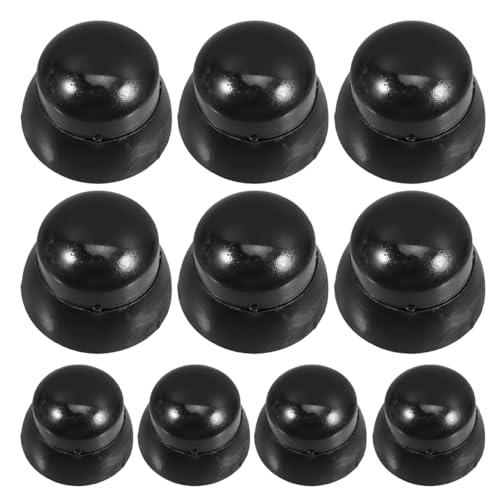 Milisten Playground Nut Covers Plastic Screw Bolt Protection Caps for Slide Outdoor Play Equipment Safety End Caps Easy Installation 10Pcs