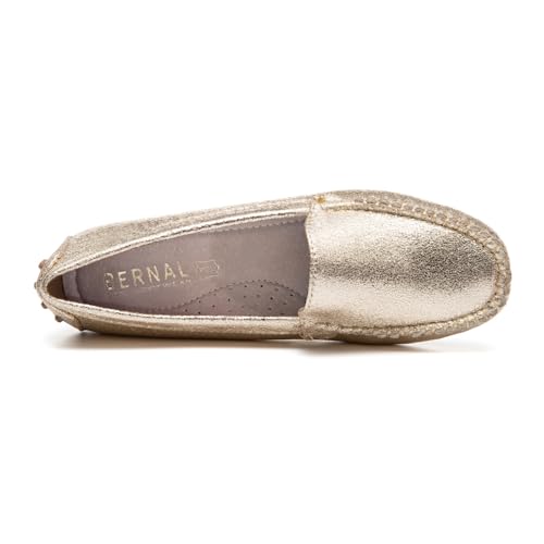 Image of Bernal Women's Non-Slip Penny Loafers - All-Day Comfort Flat Driving Shoes for Work Office & Casual Walking