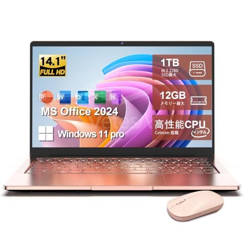 m[gp\R Office2024 Windows11Pro 12GB 512GB SSD 14C` p\Rm[g M É fXNgbvpc WebJ/WiFi5/BT5.0/miniHDMI VETESA ^pc {L[{