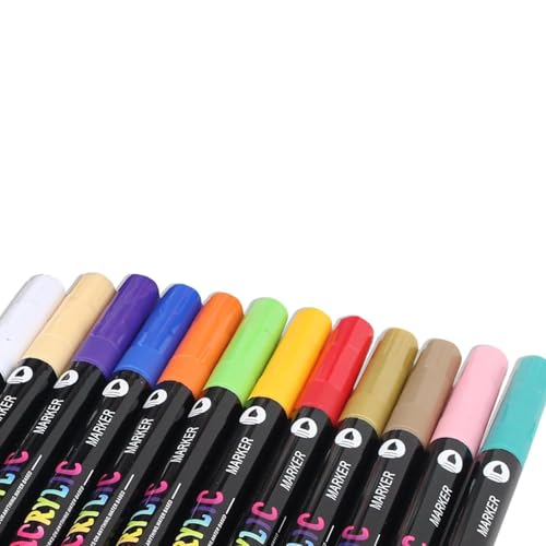 �A�N�����}�[�J�[�y�� �Z�b�g 24�F12�{ ���� ���� ���� �h���ό� �v����/�K���X/�z�ȂǑ��l�ȑf�ނɕ`���� DIY �q���p �G�� �q�������l�܂� �v���[���g