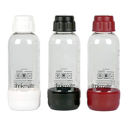 Drinkmate 0.5L Carbonating Bottles - Red (2 Pack) - Thumbnail 3