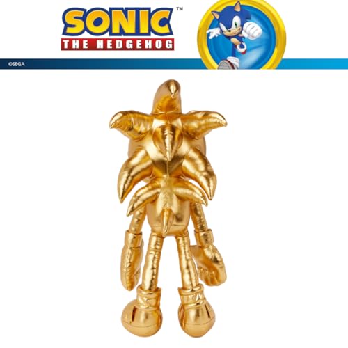 Image of Franco Sonic The Hedgehog Anime 24K Gold Kids Bedding Super Soft Plush Cuddle Pillow Buddy, One Size, (Officially Licensed Product), (Pack of 6)