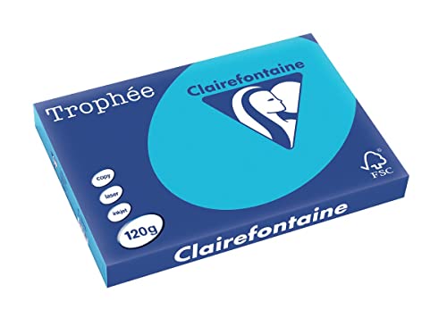 Papier A3 Clairefontaine 1359 bleu royal 120g pour affiches et plans