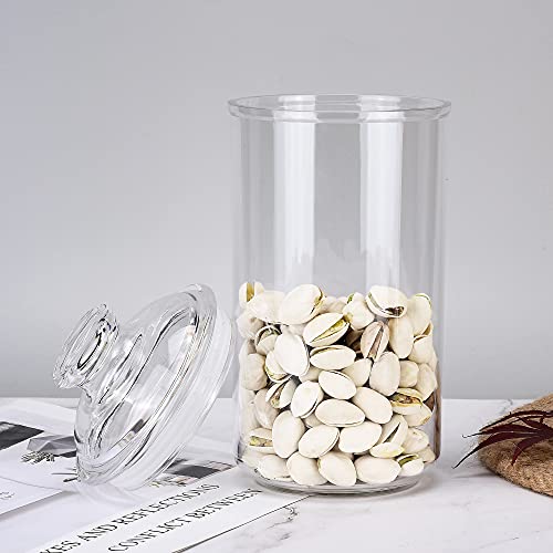 IVOOBR 34oz Airtight Acrylic Storage Jar