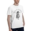 KESATUOT Men's Sons%of The an*Archy Cotton T-Shirts Cool Graphic Shirt for Men Outdoor Crew Neck Short Sleeve Top White M #4
