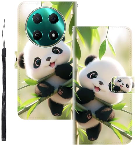 WUACYEAMING Coque pour WIKO Hi Enjoy 70 Pro 5G,Protection Housse en Cuir PU Portefeuille à Rabat...