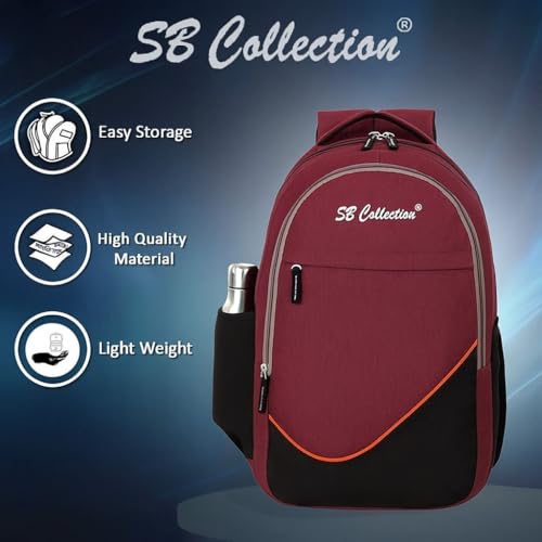 Image of S.B. Collection Bags Unisex Usb Waterresistance Office /Business /College Daily Use Helping hand Backpack 32L Laptop Backpack