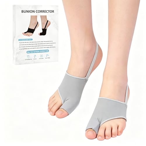 Posturace Bunion Corrector for Men Big Toe Toe Separators Hammer Toe Straightener Bunion Pads Hallux Valgus Day/Night