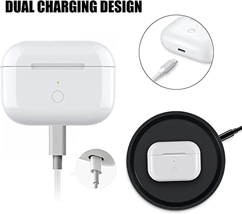 Air-Pods Pro 2 Charging Case ，Wireless Charging Case For Air Pod Pro, Charger Case Replacement With Sync Button And Built-In 660 Mah Battery, Air-Pods Pro Charging Case Replacement Earbuds Include #TOP4
