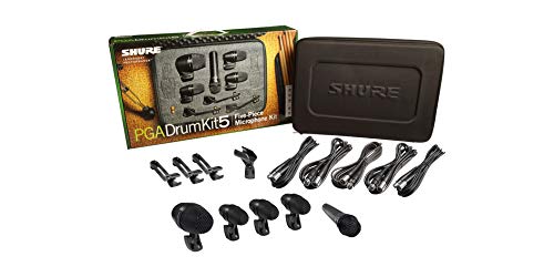 SHURE PGA Drum Kit 5 ドラム用マイクセット Amazon | 【国内正規品】SHURE ドラム用マイクロホンキット 5本セット