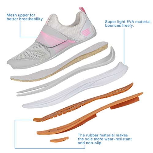 Image of Women's Indoor and Outdoor Cycling Shoes - Comfortable and Breathable - Compatible With SPD Cleats