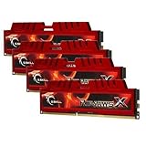 Kapazität:16 GB : 4 x 4 GB G.Skill F3-12800CL9Q-16GBXL Arbeitsspeicher 16GB (12800MHz, CL9) DDR3-RAM