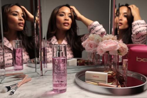 Image of Bebe Sheer Body Mist - Body Spray for Women - Sensual and Flirtatious Women's Fragrance with Citrus Cocktail, Pink Peony, and Sandalwood Notes - 8.4 oz Pack of 2