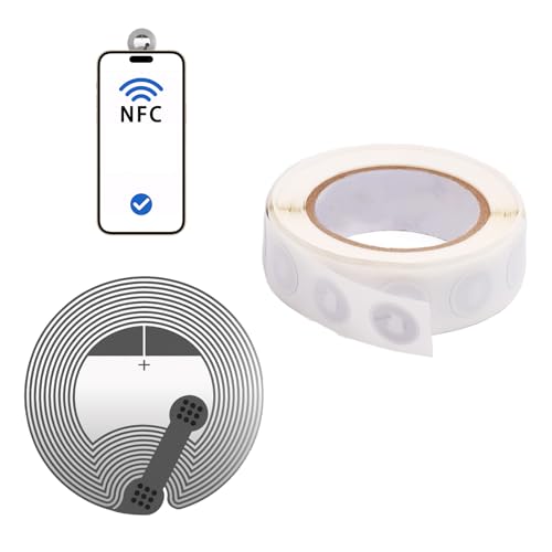 Etiquetas NFC NTAG213 impermeables para automatizar la identificación industrial y minorista