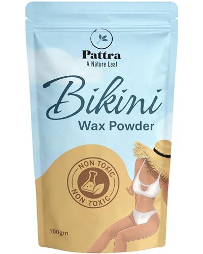 Image of Bikini Wax Powder for Women | Painless Herbal Hair Removal Powder for Women Bikini Area, Legs, Hands & Underarms with No Harmful Chemicals, No Irritation, No Skin Rashes(100GM)