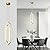 FDPBY Modern Kitchen Island Dimmable Pendant Light Fixture Gold Modern LED Pendant Lights 3 Rings Geometric Chandelier Living Room Foyer Chandeliers Lighting Fixture High Ceiling Chandeliers