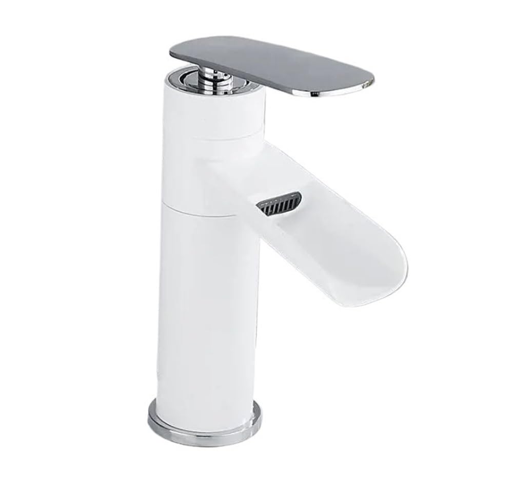 Robinet de lavabo cascade rotatif à 360 degrés mitigeur chaud et froid