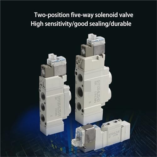 Electroválvula neumática SY7120-5LZD-02 de inversión de 5 vías 5