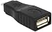 Produktbild Delock Adapter USB Micro-B St/USB A Bu Full Covered OTG
