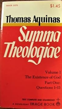 Paperback Summa Theologiae Vol I The Existence of God Part One Book
