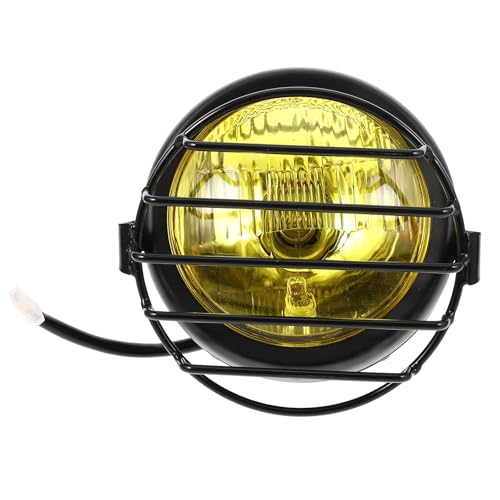 Projecteurs moto antibrouillard compacts Zerodeko avec grille de protection noire