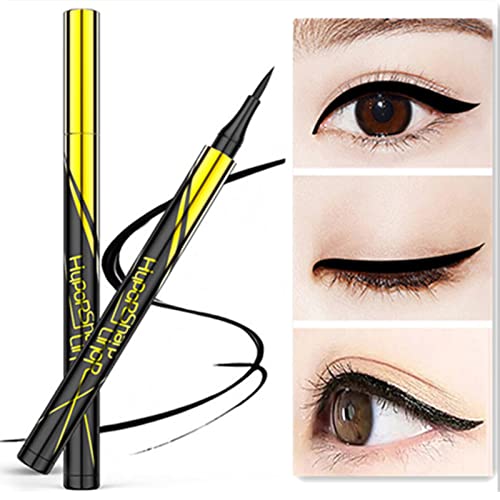 Eyeliner Pen Precision Liquid Eyeliner Pencil Long-lasting Synthetic Golden Black miniatura 3