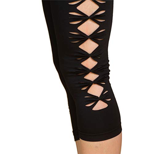 PANASIAM Wati Leggings 3/4 L in Black