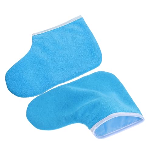 Cubiertas para pies con cera de parafina reutilizables para spa