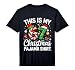 This is My 67 Christmas Pajama Shirt Funny 6 7 Meme Xmas Performance T-Shirt