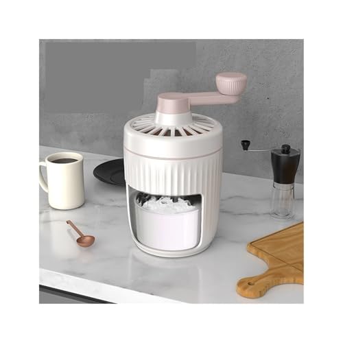 Máquina manual de hielo inoxidable para hogar miniatura 5