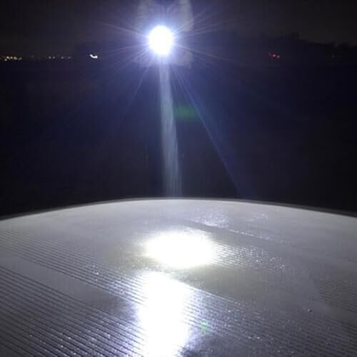 Linterna frontal para pesca nocturna y actividades al aire libre con LED 4