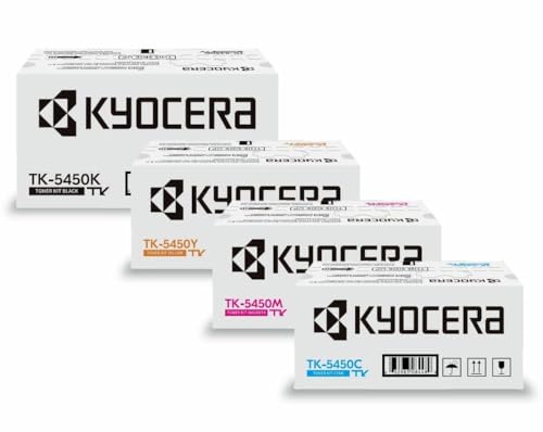 Toner Kyocera TK5450 multipack de 4 cartouches d'origine pour imprimante ECOSYS MA2600