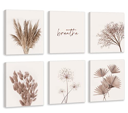 HPNIUB Nature Wall Decor, Botanical Wall Art Print Set Of