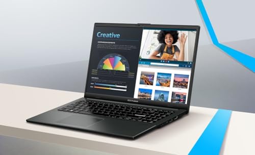 Image of ASUS Vivobook Go 15.6 inch FHD Laptop with Microsoft 365, Intel i3-N305 8 cores Processor, 8GB RAM 128GB Storage, 9H 128gb Docking Station, HDMI, USB, Windows 11 Home in S Mode, Black