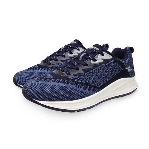 Image of ATHCO Mens Jimmy Memory Foam Insole Shoes|Running|Walking|Training|Gym|Jogging|Sneaker|Athletic|Laceup|Flexible|Lightweight|Dailyuse|Sports|Casual|ExtraSoft|Fitness|Gents Boys