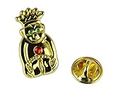 6030769 Royal Order Jesters Biliken Lapel Pin Billiken Roj Shriner Jester Court Book of Plays