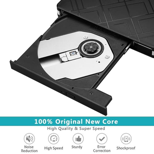 Lectora y Grabadora Externa de CDs y DVDs Universal miniatura 4