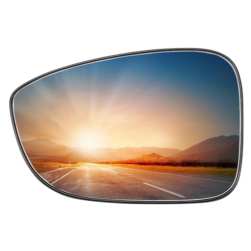 Image of Driver Side Mirror Replacement for Honda Accord 2018 2019 2020 2021 2022 - Left Side Mirror Glass, Rear View Mirrors Glass with Power Heated