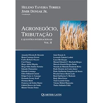 Capa do livro Agronegócio, Tributação E Questões Internacionais Volume 2